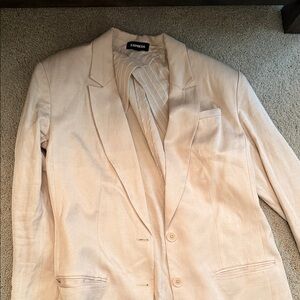 Express Light Tan Blazer
